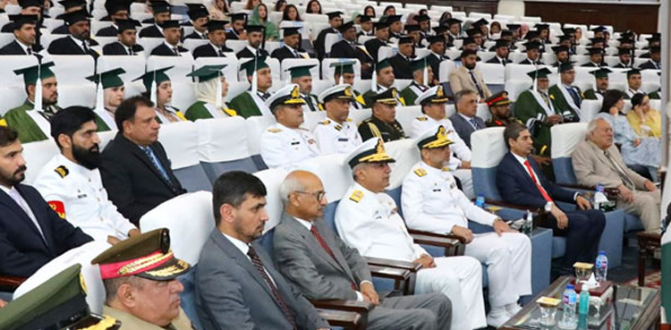 53rd convocation ceremony of Pakistan Navy War College held in Lahore
