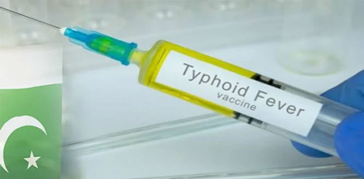Typhoid vaccine drive launched in Karachi, Hyderabad