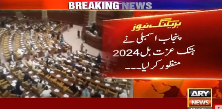 Punjab Assembly passes Defamation Bill 2024