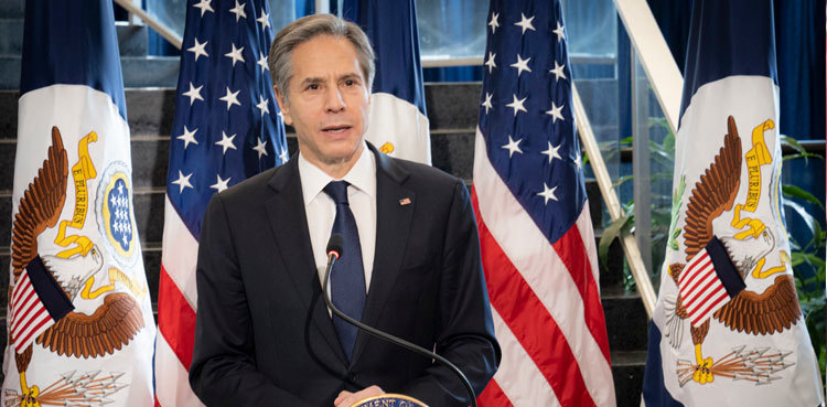 Blinken calls on 'all parties' in Middle East to 'stop escalatory actions'