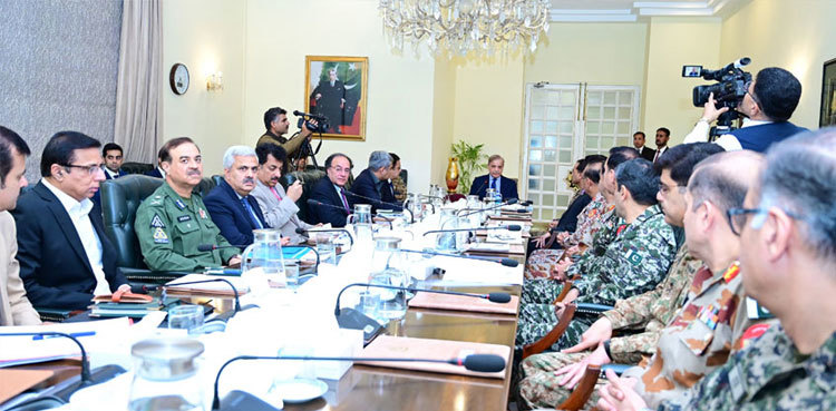 PM Shehbaz expresses support to civil armed forces to combat smuggling