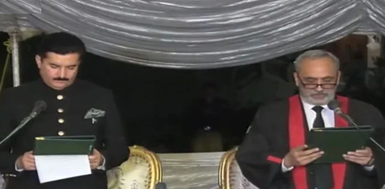 Faisal Karim Kundi takes oath as KP governor