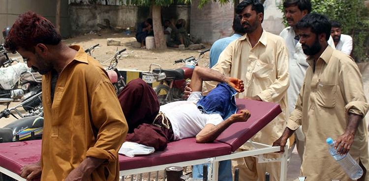 Four heat stroke cases confirmed at Jinnah Hospital