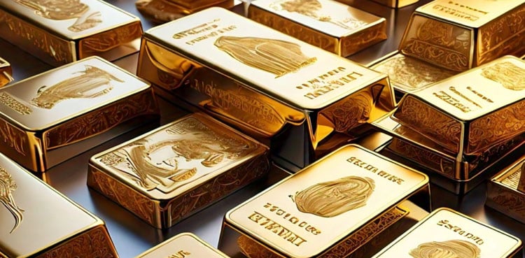 Gold gains on dollar retreat