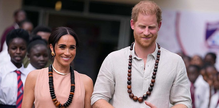 Prince Harry, Meghan talk mental health in first Nigeria tour