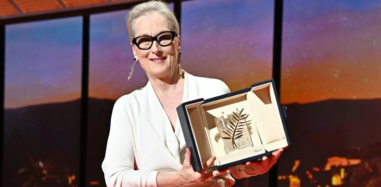 Meryl Streep honoured with Palme d’Or as Cannes opens