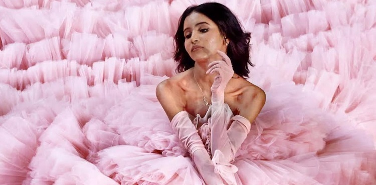 Indian influencer turns heads in self-stitched creation for Cannes debut