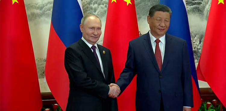 Putin arrives in China to deepen strategic ties with Xi