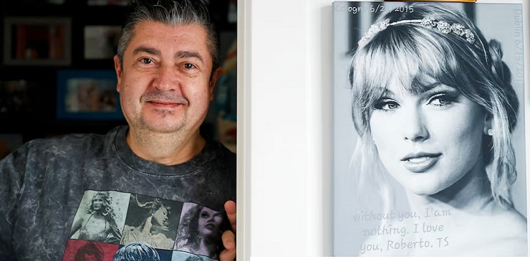 Spanish Swiftie shows off his 'sanctuary' before Madrid gig