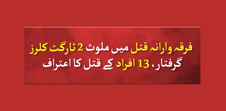 Target killers posed as street criminals to conduct murders in Karachi