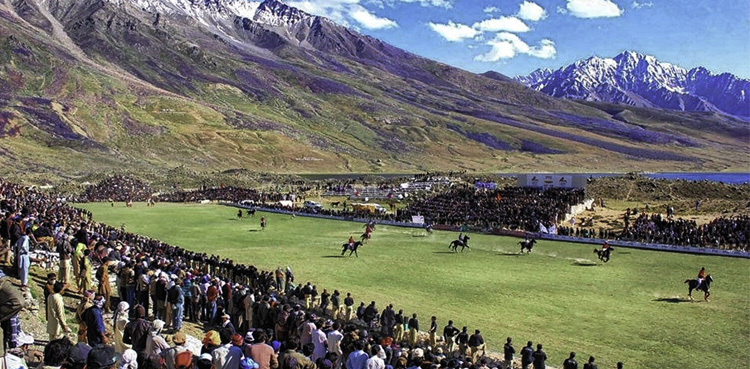 Helicopter service launched for tourists at Shandur Polo Festival