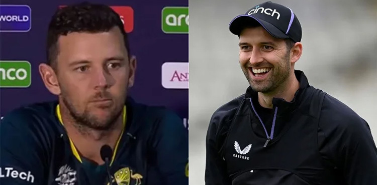 Mark Wood reacts to Hazlewood's England elimination comments