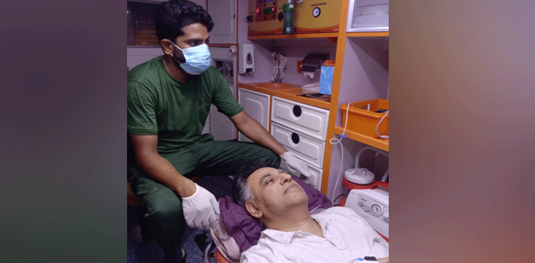 Asad Umar's health deteriorates