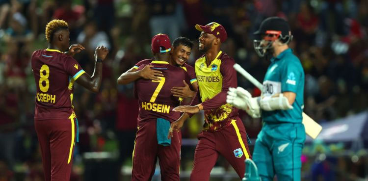 T20 World Cup 2024: New Zealand facing exit after Rutherford rescues Windies