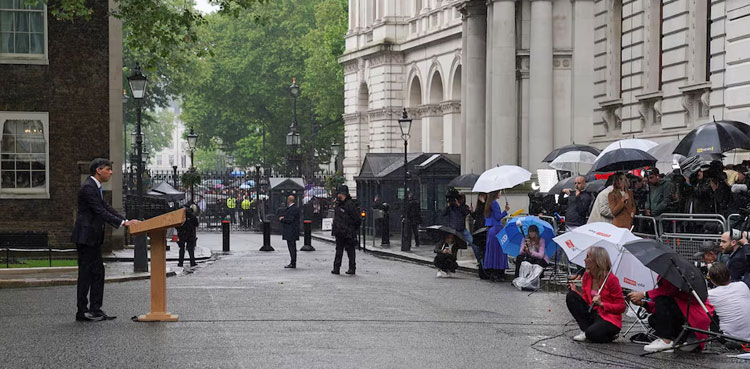 Four people arrested after protest at UK PM Sunak's home