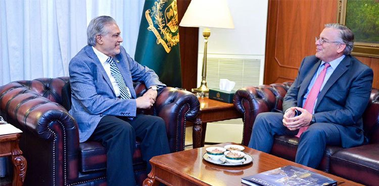 Deputy PM Dar, US Ambassador review developments in bilateral ties