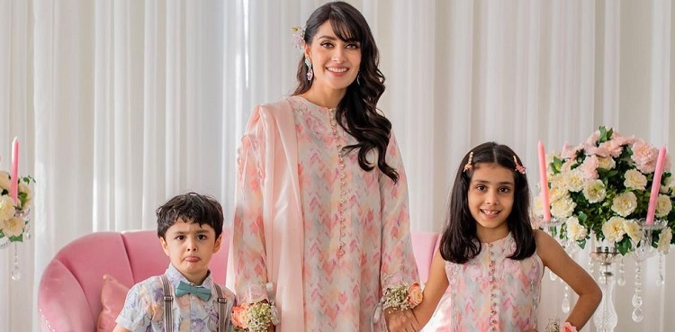 WATCH: Ayeza Khan gives a peek into summer fun with her kids