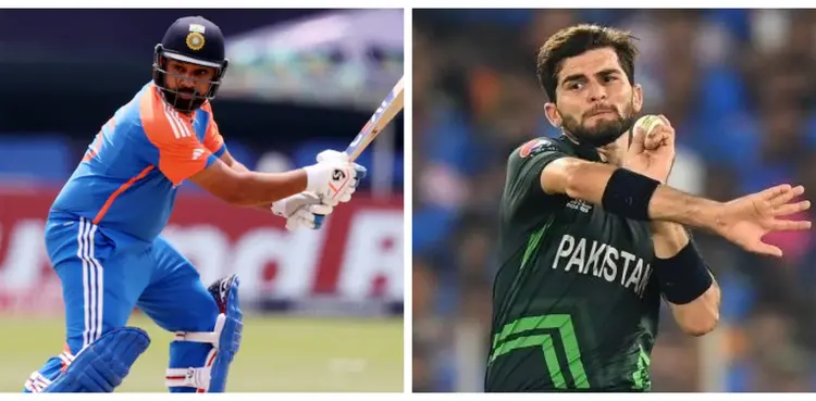 PAK vs IND: Rohit Sharma achieves rare feet against Shaheen Afridi