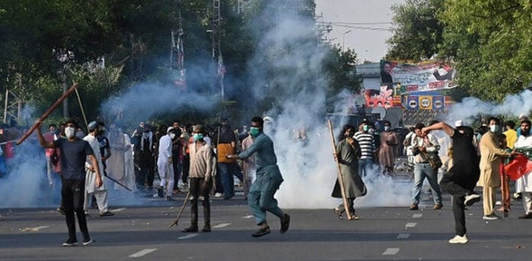 Identity of KP policemen arrested during PTI protest revealed