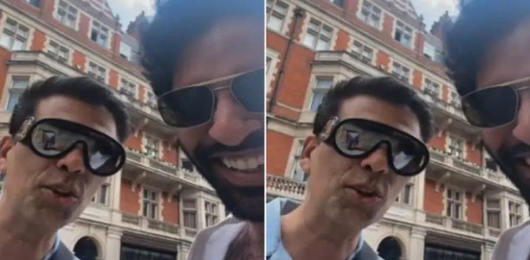 Fan calls Karan Johar ‘uncle’ in London, his reactions will leave you go ROFL