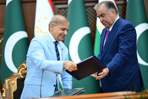Pakistan, Tajikistan pledge to strengthen mutual ties