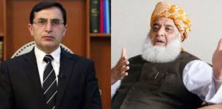 PTI reacts to Fazlur Rehman’s claim of dissolving KP assembly