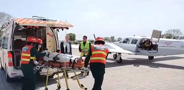 Pakistan’s first air ambulance transfers patient