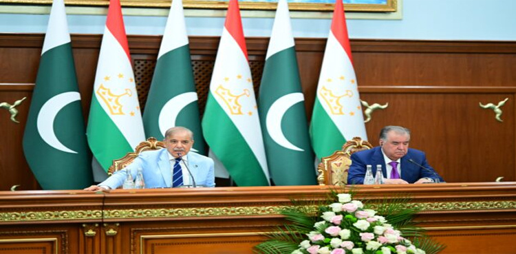 PM Shehbaz calls for expanding bilateral trade with Tajikistan