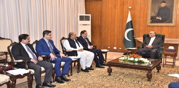 President Zardari urges improving recruitment process for govt jobs