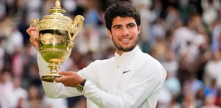 Carlos Alcaraz overpowers Novak Djokovic to retain Wimbledon title