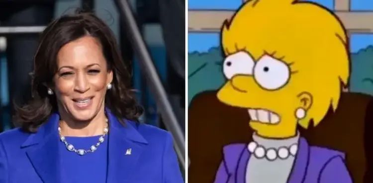 Did “The Simpsons” predict Kamala Harris's presidential run?