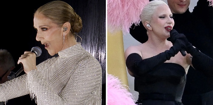Lady Gaga, Celine Dion add sparkle to star-studded Olympic show