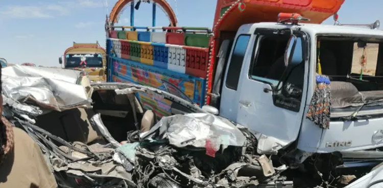 Four killed in Pano Aqil road accident