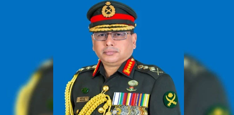 Who is the Bangladesh army chief who announced Hasina’s resignation?