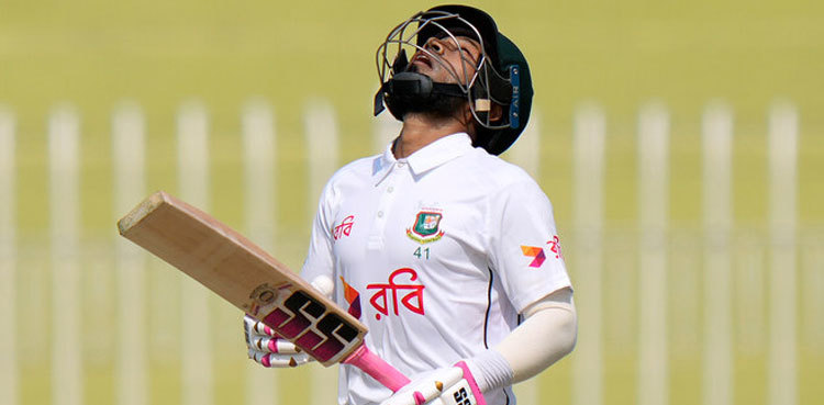 Mushfiqur's epic gives Bangladesh lead over Pakistan in first Test