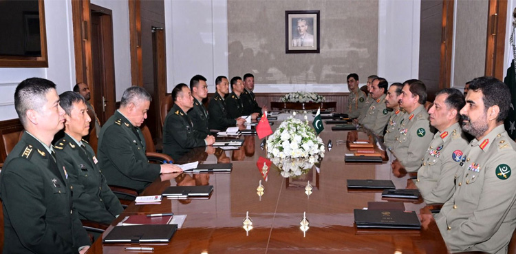 Chinese PLA Ground Forces’ commander calls on COAS Asim Munir