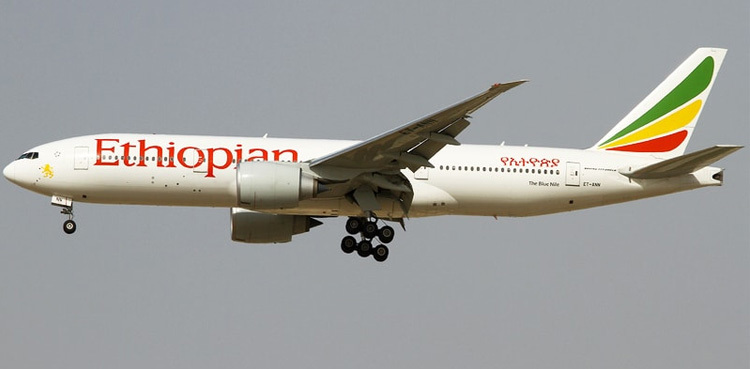 Ethiopian plane makes emergency landing in Karachi
