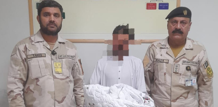 ANF arrests drug trafficker at Islamabad airport
