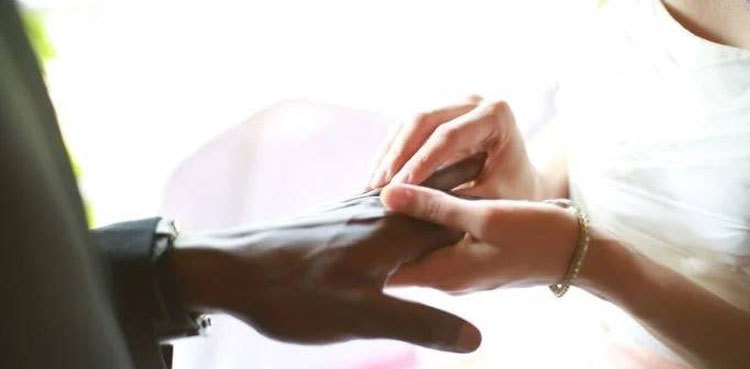 95-year-old man weds long-time love, 90