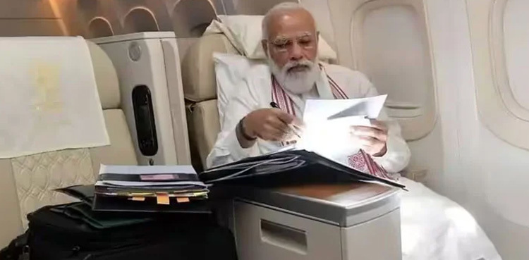 Modi uses Pakistan’s airspace during flight from Poland