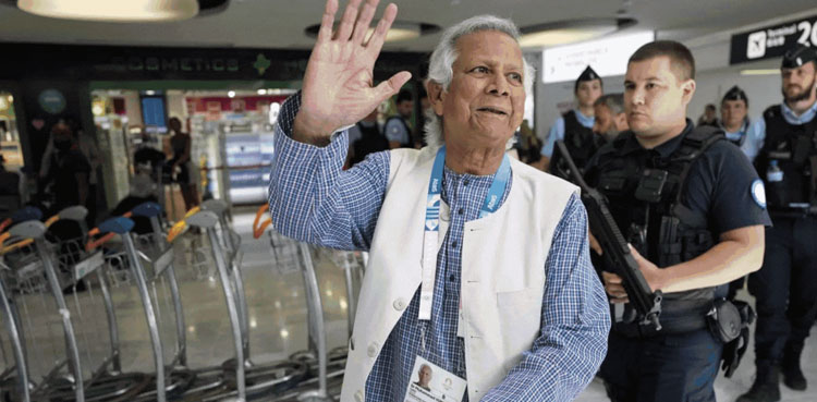 Nobel winner Yunus returns to Bangladesh to lead new government