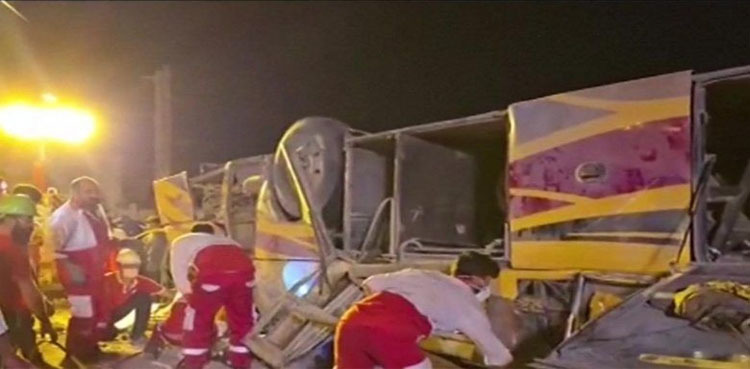 Bodies of 28 Pakistani pilgrims killed in Iran bus crash repatriated