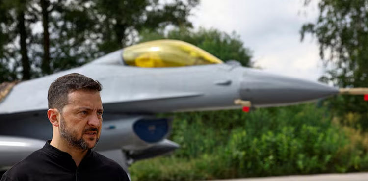 Ukraine's air force commander dismissed after F-16 crash