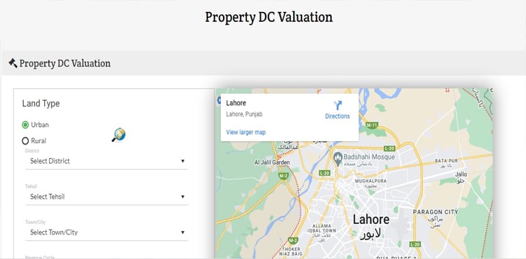 How to check property rates online in Punjab