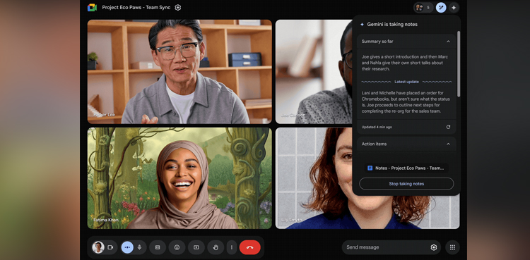 Google Meet to have new 'Take notes for me' AI-powered feature soon