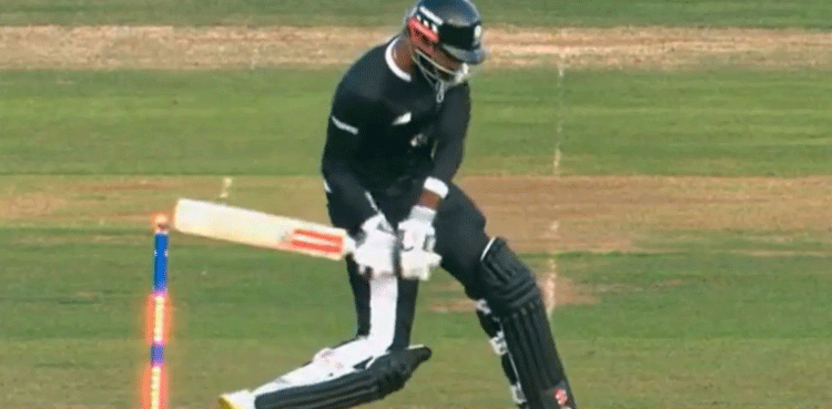 WATCH: Pakistan's Usama Mir dismissed hit-wicket in The Hundred 2024