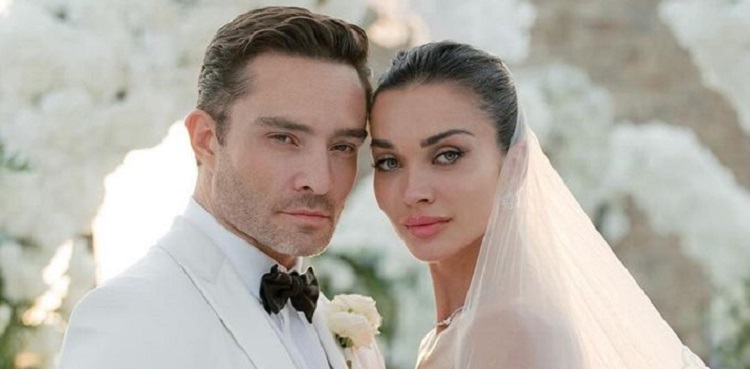 Amy Jackson, Ed Westwick tie the knot in dreamy Italian ceremony