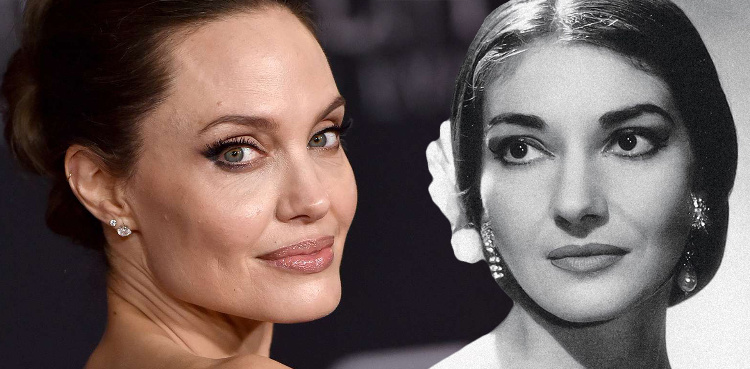 Angelina Jolie as the tormented 'Divina' Callas at Venice