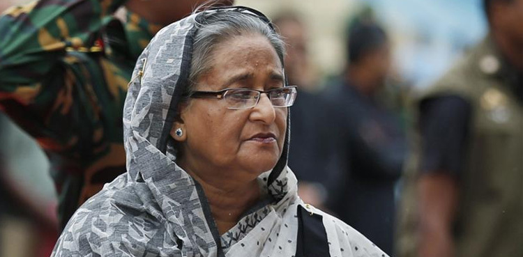 Bangladesh's Hasina did not resign before fleeing, son says