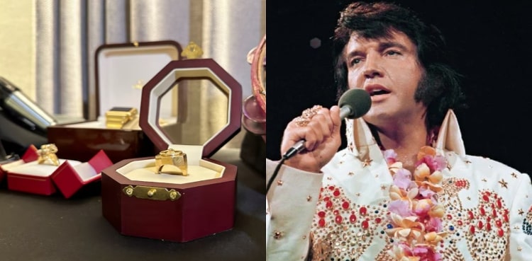 Elvis Presley jewelry up for sale at celebrity auction